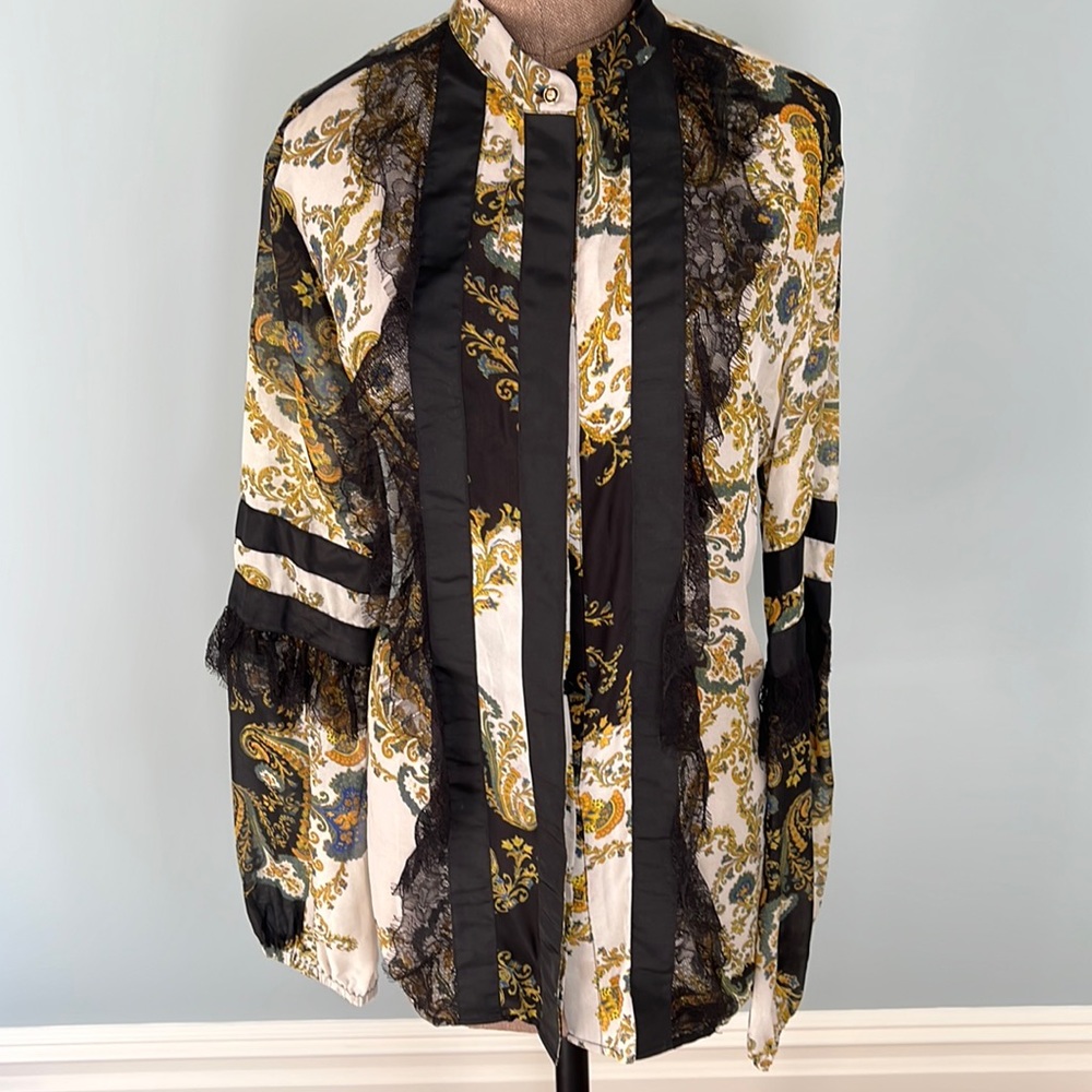 CAVALLI, Just Cavalli Silk Blouse